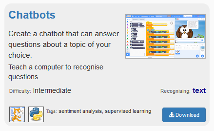eTwinning project ME THE A.I #2.0 Chatbots